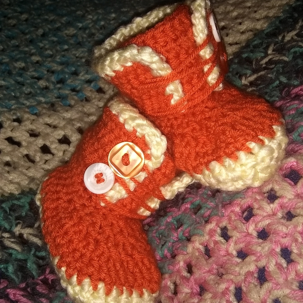 Chunky Winter Unisex Booties with Fur